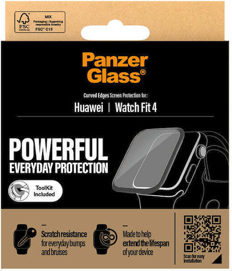 PanzerGlass Screen Protector pentru Huawei Watch Fit 3 / Fit 4 1buc