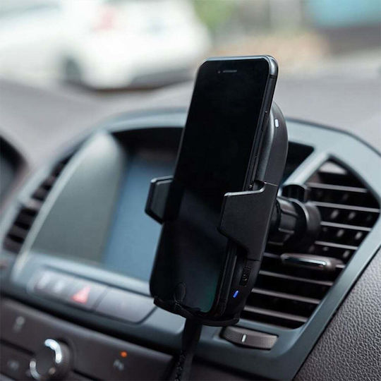 Havit W3000 Handyhalterung Auto mit verstellbaren Haken und Kabelloses Aufladen Schwarz