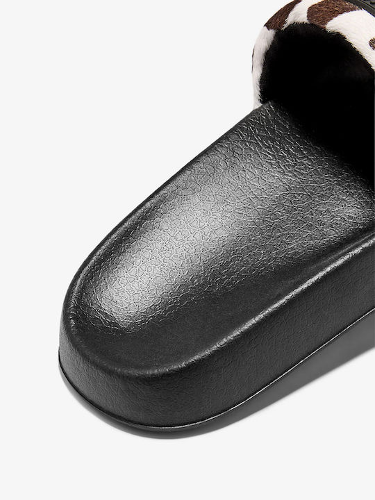 Cow Pony Leather Women's Anatomic Sandals Brown