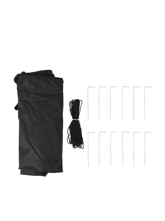 vidaXL Garten Gazebo Burgundisch 5.75x2.88m