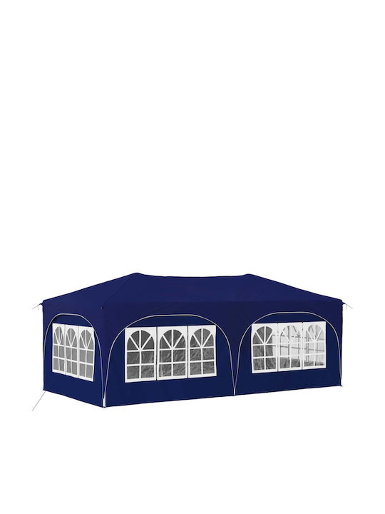 vidaXL Garten Gazebo Blau 5,75x2,88m