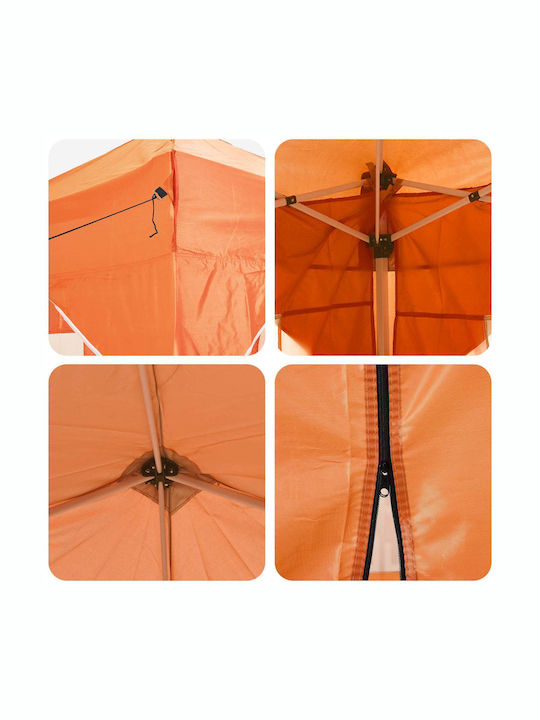vidaXL Garten Gazebo Orange 5.75x2.88m
