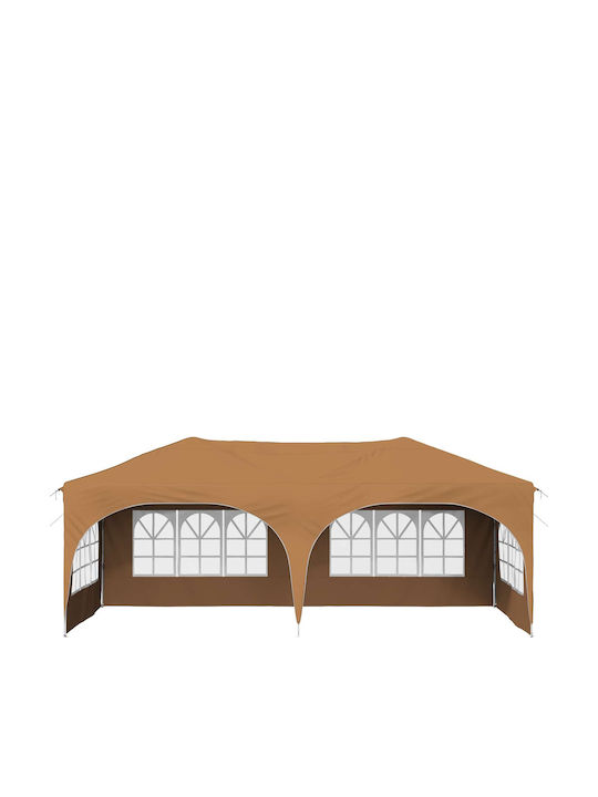 vidaXL Beige Garden Gazebo 5.75x2.88m
