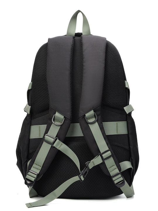 RCM Водоустойчива Раница за Лаптоп 15.6" в Черен Цвят 18683-BLACK