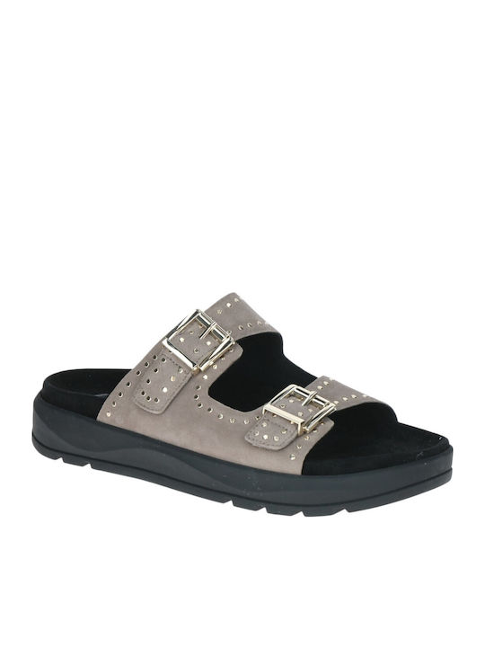 Women's Flat Sandals Beige