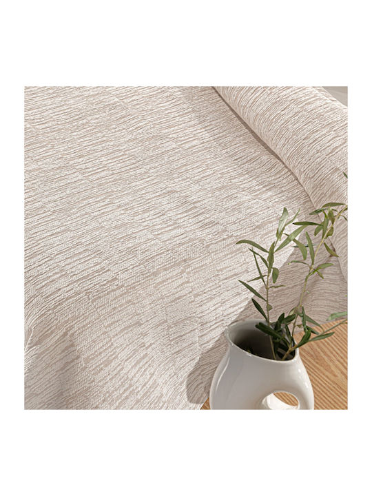 Guy Laroche Diana Κουβέρτα King Size 260x250εκ. Natural
