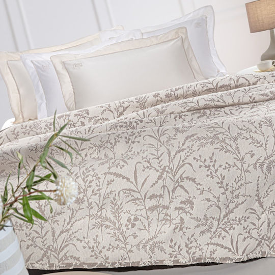 Guy Laroche Bouquet Одеяло Пике King Size 260x250см Mocca