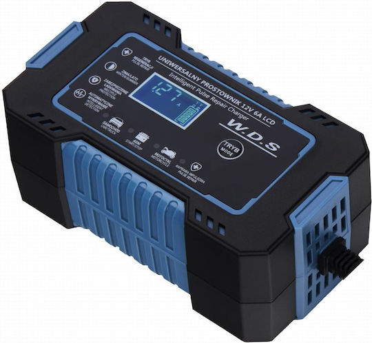 Kraft & Dele Wds2230 Încărcător Baterie Automobil și Motocicletă 12V