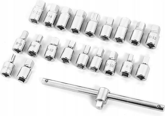 Set 21 Wrenches Oil Cap V86215 Verke
