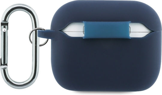 Red Bull Silicone Case With Hook in Navy Blue Color for Apple AirPods Pro 3