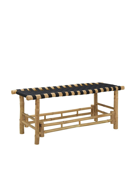 Παγκάκι Εξωτερικού Χώρου Μπαμπού 110x38x40cm