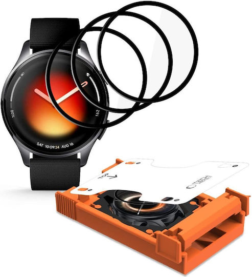 Tech-Protect Easy Set Flex+ Protecție Ecran pentru Xiaomi Watch 5 3 Bucăți