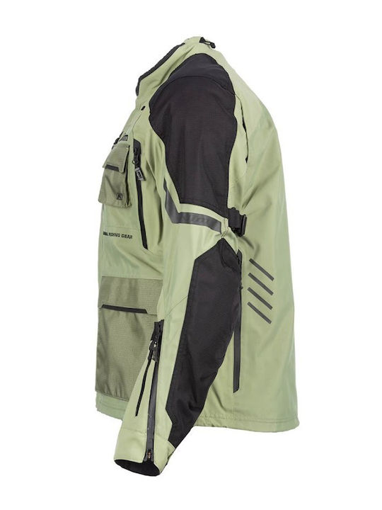 Klim Carlsbad Winter Men's Riding Jacket Cordura Waterproof Oil Green