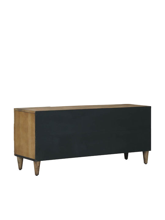 Mobilier TV din Metal și Lemn Maro M105xA33.5xÎ46cm