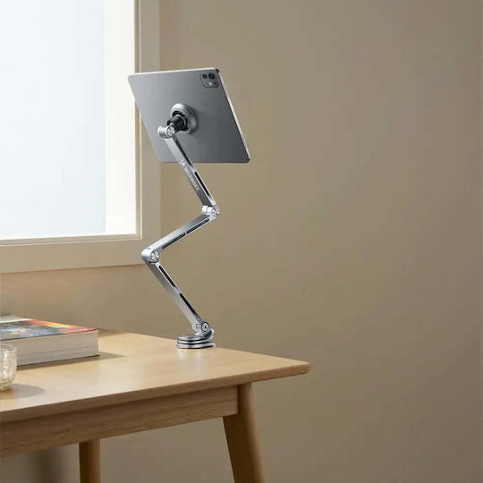Wozinsky Wty0ys1 Magnetic Holder 360° Rotating Solid Phone Tablet Gray 5907769384820
