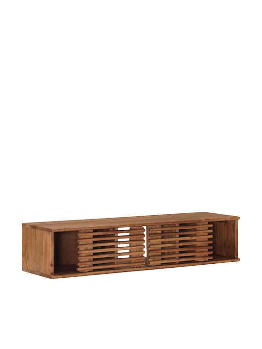 TV Stand Metal & Natural Wood L105xW30xH22.5cm
