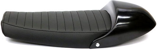 C-racer Седло Капак За Пътник Мотоциклет Yamaha Sr400/500 Pre Fi Модели Черно C-racer Sr400/500 Flat & Cowl Seat Black