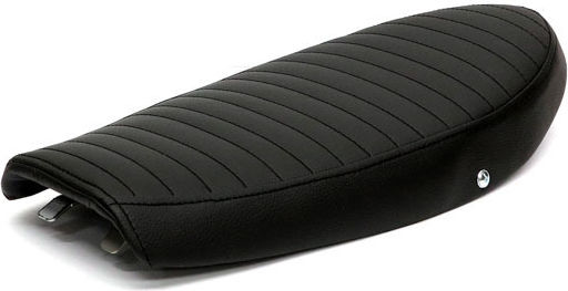 C-racer Седло Капак За Пътник Мотоциклет Yamaha Sr400/500 Pre Fi Модели Черно C-racer Sr400/500 Flat & Cowl Seat Black