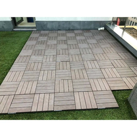 Rossima Material for Garden Flooring from WPC 30x30cm
