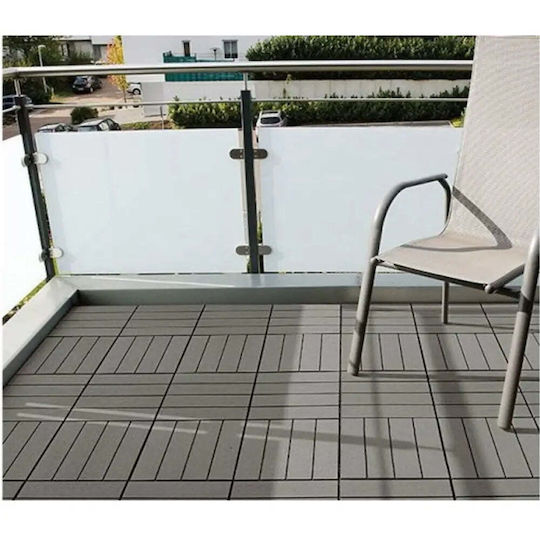 Rossima Material for Garden Flooring from WPC 30x30cm