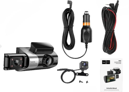 Hoco DI64 Car DVR Camera Set 1080P with 4" Screen Wi-Fi & Rear Camera
