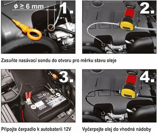 Compass Elektrische Kraftstoffpumpe für Autos Öl Petroleum Benzin