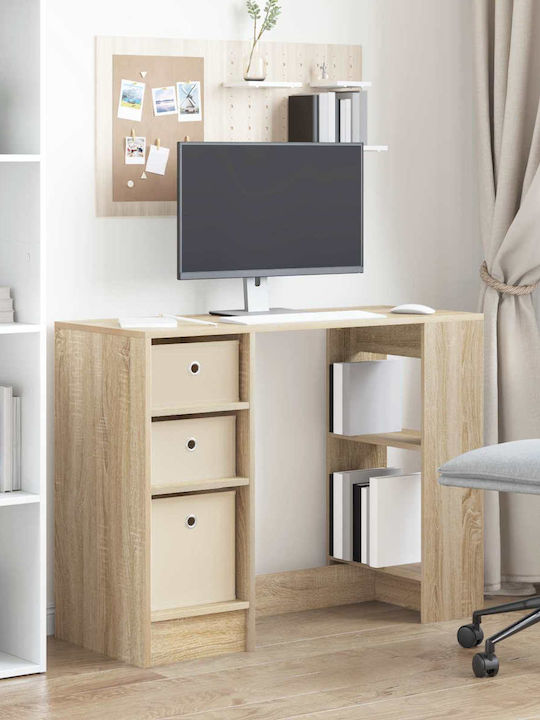 Wooden Desk Oak 100x40x75cm