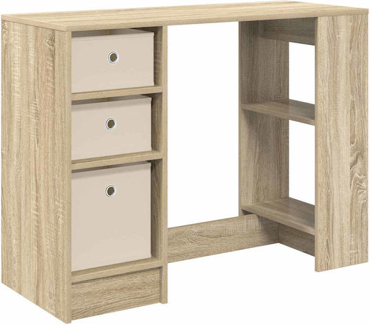 Бюро Дървено Дъб 100x40x75см