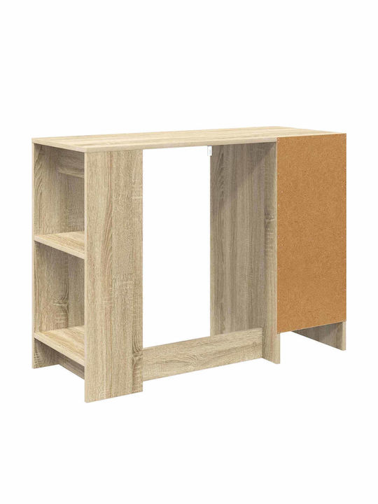 Wooden Desk Oak 100x40x75cm
