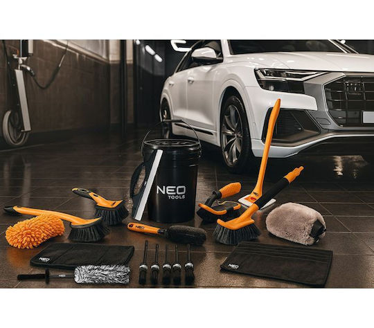 Neo Tools Perie de Curățare pentru Jante Auto