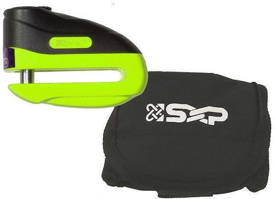 SXP 501J Κλειδαριά Δισκόφρενου Μοτοσυκλέτας με Διάμετρο Πείρου 10mm Κίτρινο Χρώμα