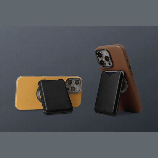 Uniq MagSafe Card Case Uniq-lydenevo-dblack in Black color