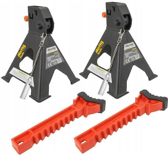 Notig Set Car Support Stands with Maximum Pressure Up to 3 Tons