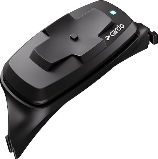 Cardo 4X-S Single Motorcycle Intercom for Helmet with Bluetooth Compatible with SHOEI GT-Air 3 NEOTEC 3 & J-Cruise 3