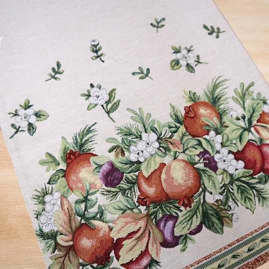 Dimeco Dimeco Tischdecke Panel Pomea Pomea 140x220cm