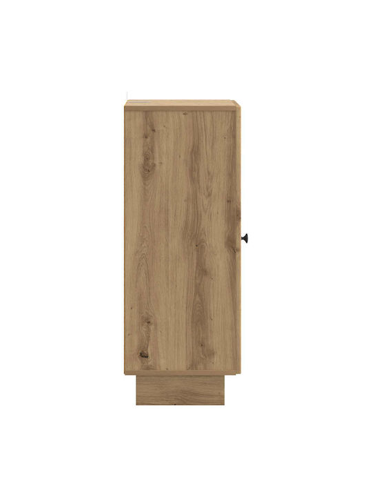 Επιδαπέδιο Ντουλάπι Τεχνίτικη Δρυς 33x34.5x90εκ.
