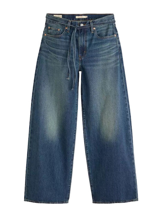 XL Straight Women's Jean Pants in Loose Fit Last Thursday Blue