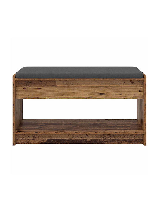 Hallway Furniture with Bench Brown 83x38x45cm