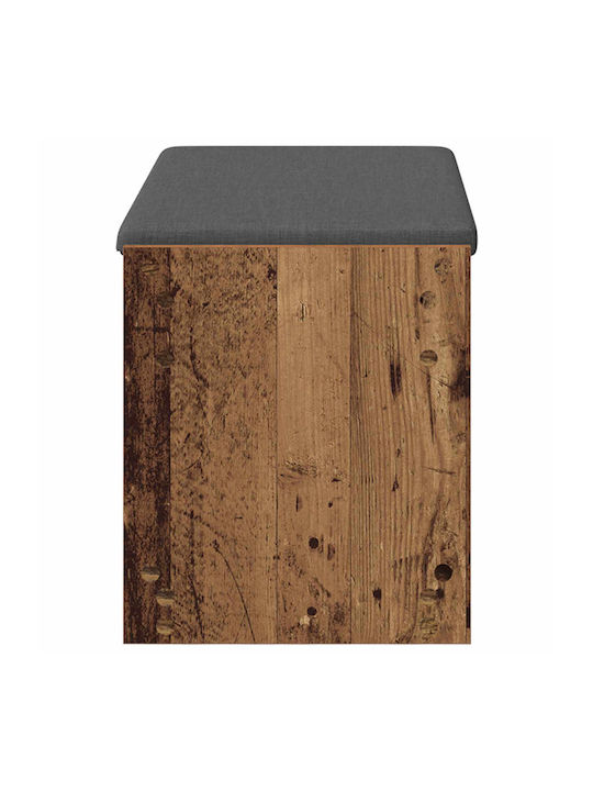 Hallway Furniture with Bench Brown 83x38x45cm