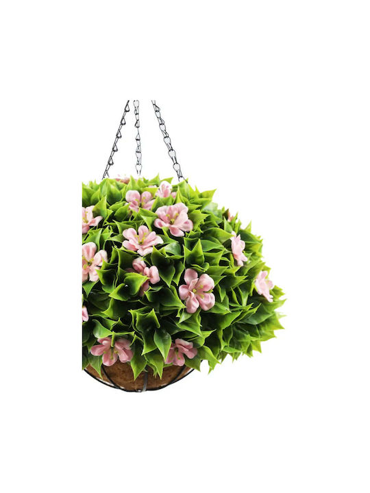 Decorative Greenery Hanging Basket Ø28cm Hd Gardenia