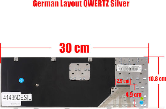 German Laptop Keyboard Asus W3 W3a W3j W3n W3v W3z W3000 A8 F8 Z99 N81 V020662ck1 0kn0-712uk11 04gncb2kfr14 0kn0-712uk01 V020662bs1 De Silver Code 41435desil