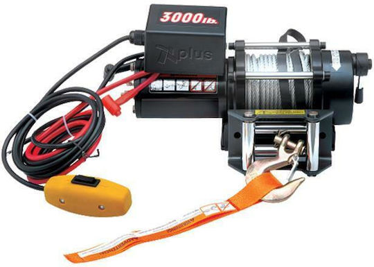 Plus DW3000 Εργάτης Αυτοκινήτου 12V με Έλξη 1363Kg Universal