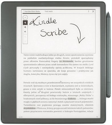 Amazon Kindle Scribe 2022 10.2" 64GB with Premium Pen Tungsten Gray