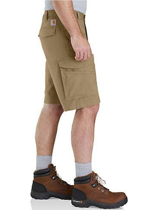 Ανδρική Βερμούδα Cargo Dark Khaki