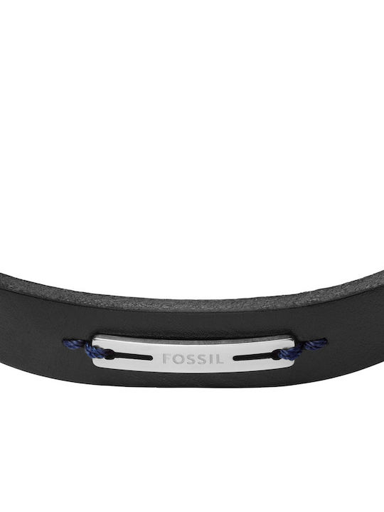Fossil Men's Leather Bracelet Fossil Men's Leather Bracelet