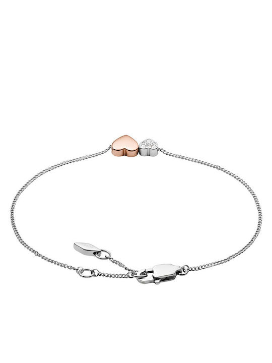 Fossil Women's Steel Bracelet Fossil Women's Steel Bracelet