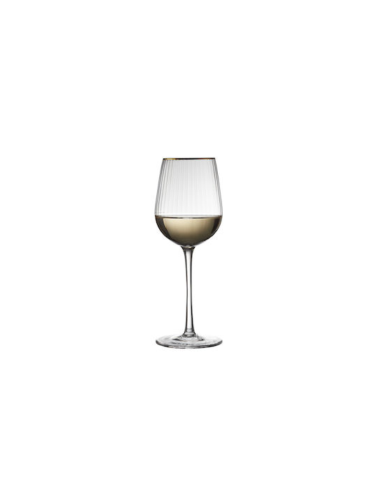 Lyngby Glass Set Glasses for White Wine from Glass Goblets 300ml 4 Pieces