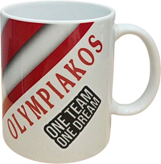 Κούπα Κεραμική Κόκκινη 330ml