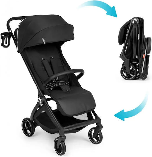 Kidnort Carucior Copii Potrivit Pentru Nou-Născuți Negru
