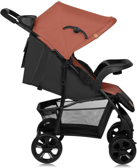 Lionelo Emma Plus Cărucior Copii Potrivit de la 6+ Luni Maro 8kg